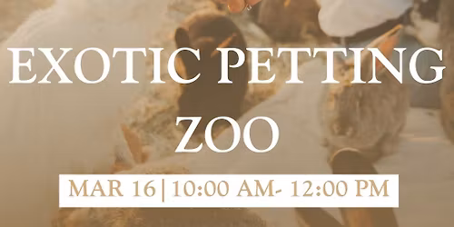 Exotic Petting Zoo