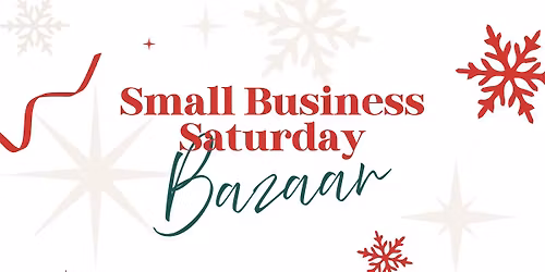 Small Business Saturday Bazaar