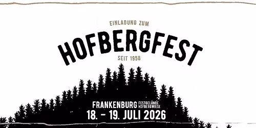 Hofbergfest 2026
