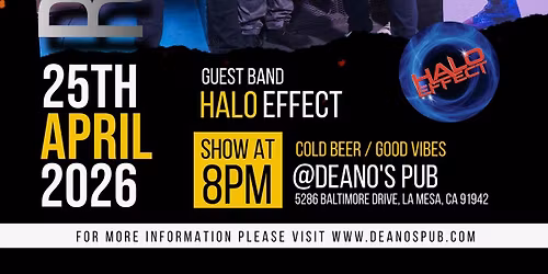 Deano's Live Music - Halo Effect