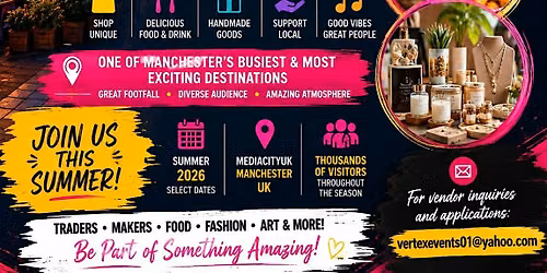 MediaCityUK Summer Markets 2026