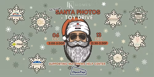 Santa Photos + Toy Drive