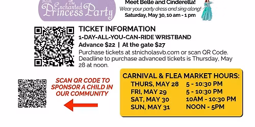 WonderLand at St. Nicholas Carnival! Sat. May 30