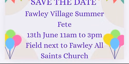 Fawley Village Fete