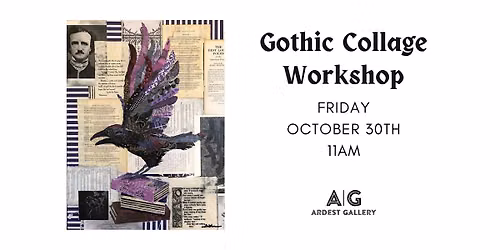 Gothic Collage Workshop for Halloween
