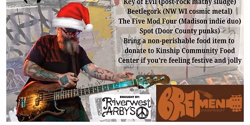 St. Nick's Day rock show Bremen-style - Key of Evil, Beetlegork, the Five Mod Four and Spot