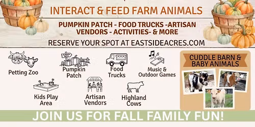 Fall Festival at Eastside Acres Ranch