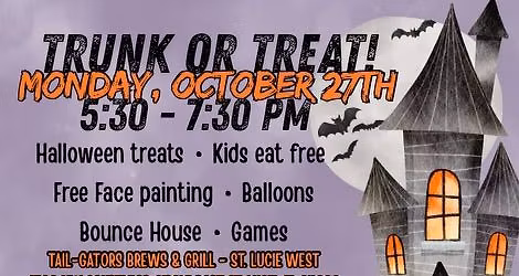 Tail-Gators Trunk or Treat \ud83c\udf83\ud83d\udc7b\ud83d\udc0a\ud83c\udf6c
