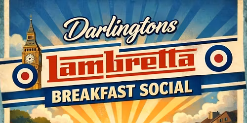 Darlingtons Lambretta Breakfast Social