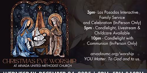 3PM Christmas Eve Las Posadas Mini-Service & Celebration