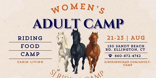 Women's Adult Camp Weekend!