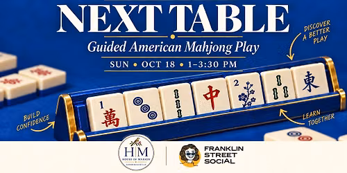 Next Table: Guided American Mahjong Play
