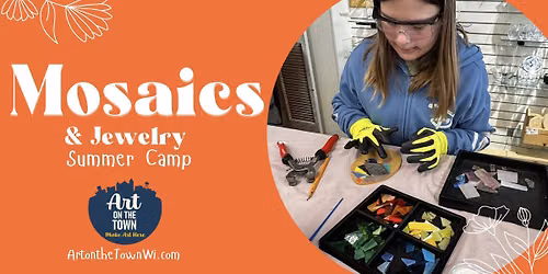 Mosaics & Jewelry Summer Camp (Ages 6-12)