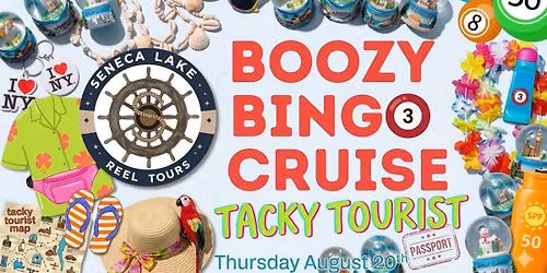 Boozy Bingo Cruise - Tacky Tourist Party!