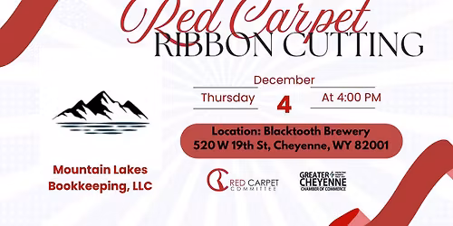 Mountain Lakes Bookkeeping Ribbon Cutting