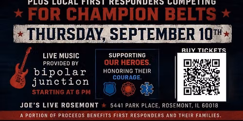 America Remembers: First Responders Boxing Showcase