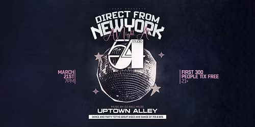 Direct From New York: A Night at Studio 54