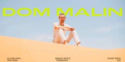 Dom Malin at Sneaky Pete's