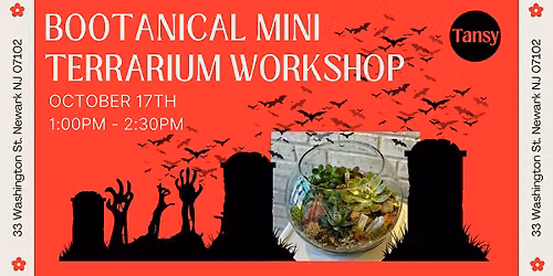 Bootanical Mini Terrarium Workshop