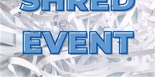 FREE SHREDDING EVENT
