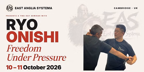 Ryo Onishi \u2013 Freedom Under Pressure