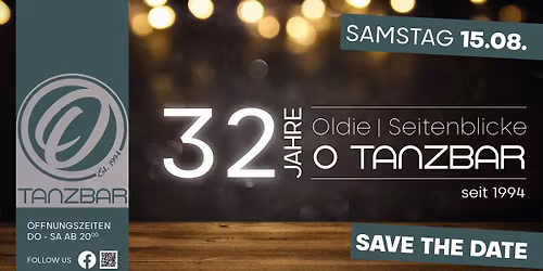32 Jahre Tanzbar O