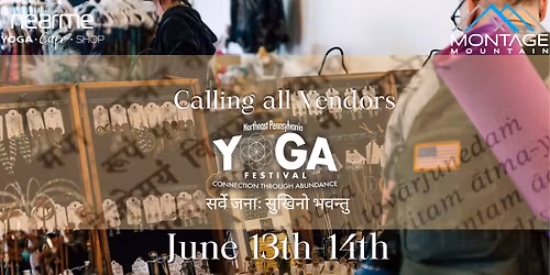 Vendors Wanted for NEPA Yoga Fest June 13-14