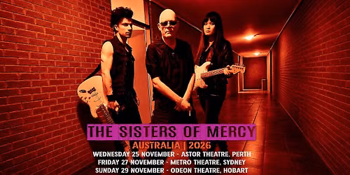 The Sisters Of Mercy: Australia 2026 Tour | Metro Theatre, Sydney