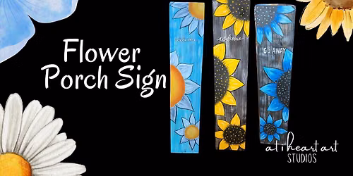 Flower Porch Sign