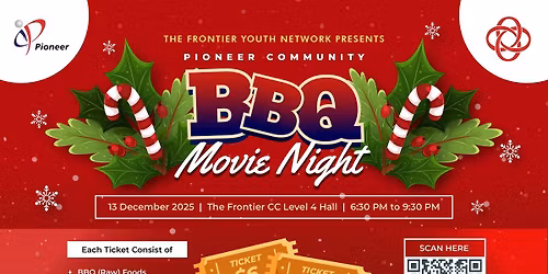 PioneerYOUth Christmas BBQ Movie Night 2025