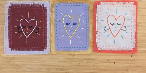 Silly Hearts Embroidery Workshop