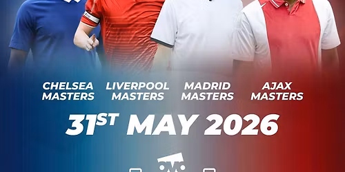 Masters Football European Champions 2026 at OVO Arena Wembley