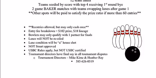 Mike & Heather's 5th Scratch Doubles Tournament