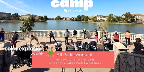 All Parks Workout: Stroller Barre + Stroller Strides 