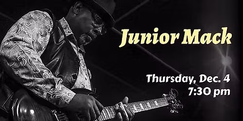 Junior Mack - New York Blues Hall of Famer