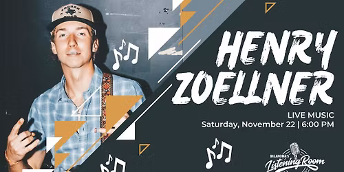 OLR Live Music Saturday with Henry Zoellner