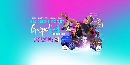 Gospelfest TRONDHEIM 2026 med Volney Morgan, Stephanie Sounds & Leif Ingvald Skaug