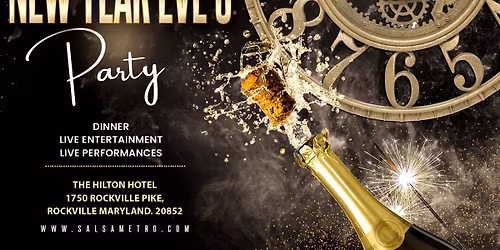SalsaMetro 25th New Year Eve's Party