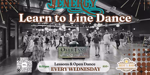 Line Dancing with Jenergy at Overtyme