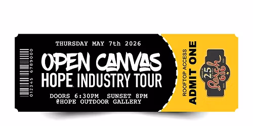 \/\/\/\/\/\/\/\/ OPEN CANVAS \/\/\/\/\/\/\/\/ HOPE Industry Tour Night