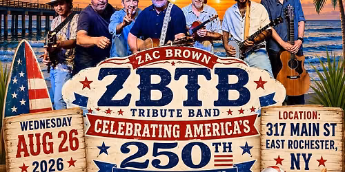 ZBTB Hot Summer Nights at East Rochester Summer Concert Series @ East Rochester, NY