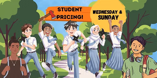 Student Pricing Wednesdays & Sundays!!