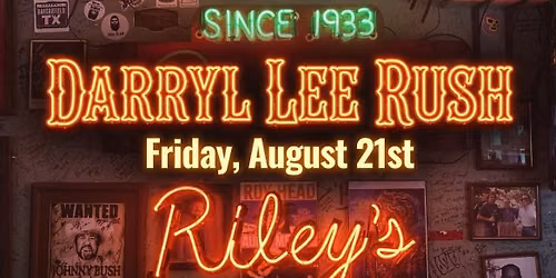 Darryl Lee Rush at Riley's Tavern