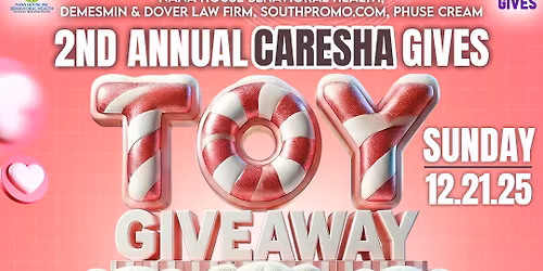2nd Annual Caresha Gives Toy Drive w\/ Yung Miami, Trina, & Loe Shimmy