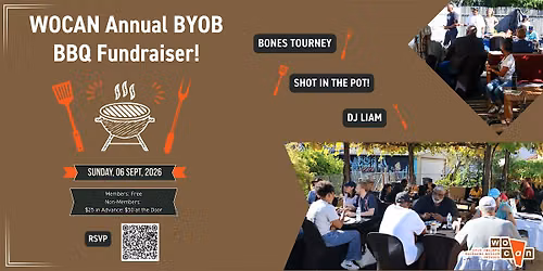 Annual WOCAN BYOB BBQ Fundraiser!