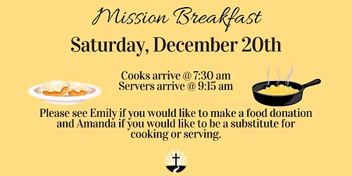 Valley Mission Breakfast