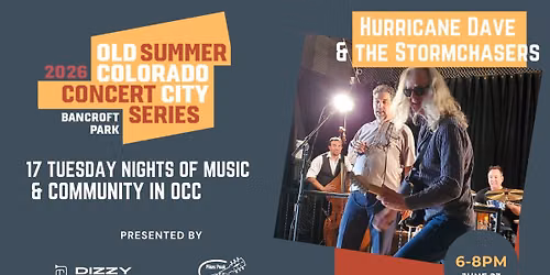 OCC Summer Concerts - Hurricane Dave & the Stormchasers