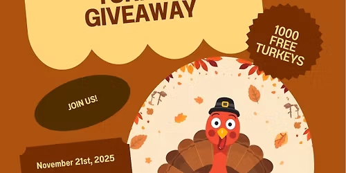 8th Annual Turkey Giveaway