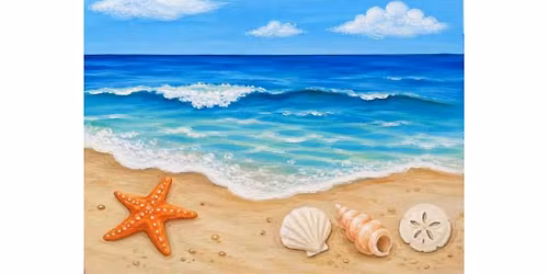 Paint & Sip: Seashell Serenity