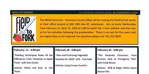 Field to Fork Does Soil Health Make a Difference in Producing Healthy Food